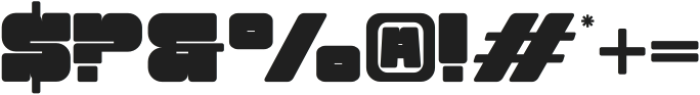 Grones Bold Regular otf (700) Font OTHER CHARS