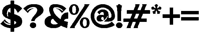 Groobty otf (400) Font OTHER CHARS