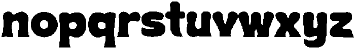 Groopa otf (400) Font LOWERCASE