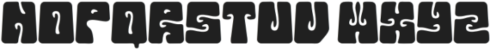Groosure Regular otf (400) Font UPPERCASE