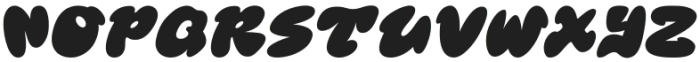 Groothan Mixed Italic otf (400) Font UPPERCASE