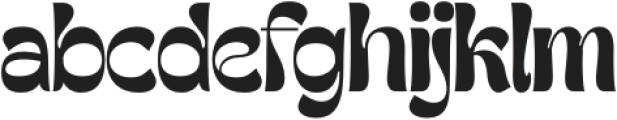 Groothe otf (400) Font LOWERCASE