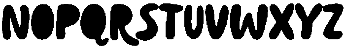 Groove Bounce Color otf (400) Font UPPERCASE