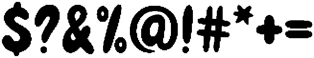 Groove Bounce Regular ttf (400) Font OTHER CHARS