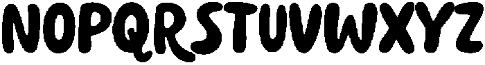 Groove Bounce Regular ttf (400) Font UPPERCASE
