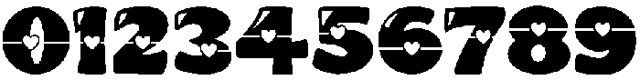 Groovi Heart Regular otf (400) Font OTHER CHARS