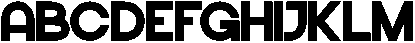 Groovity-Regular otf (400) Font UPPERCASE