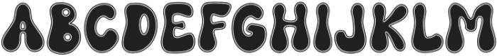 Groovy Baseball Regular otf (400) Font UPPERCASE