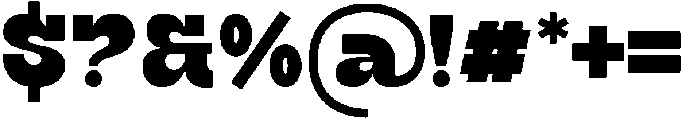 Groovy Bigsky otf (400) Font OTHER CHARS