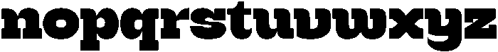 Groovy Bigsky otf (400) Font LOWERCASE