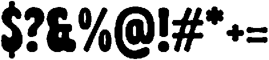 Groovy Campy Regular otf (400) Font OTHER CHARS