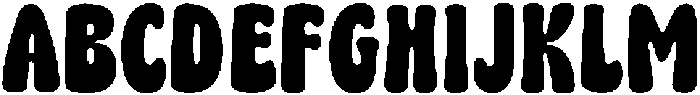 Groovy Campy Regular otf (400) Font UPPERCASE