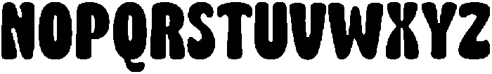 Groovy Campy Regular otf (400) Font LOWERCASE