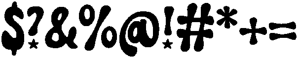 Groovy Christmas Regular otf (400) Font OTHER CHARS