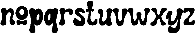 Groovy Christmas Regular otf (400) Font LOWERCASE