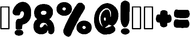 Groovy Christmas Regular otf (400) Font OTHER CHARS