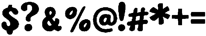 Groovy Deluxe Regular otf (400) Font OTHER CHARS