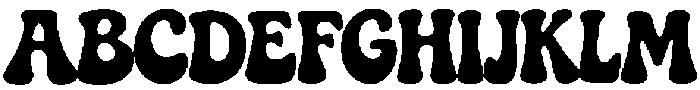 Groovy Deluxe Regular otf (400) Font UPPERCASE