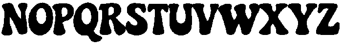 Groovy Deluxe Regular otf (400) Font UPPERCASE