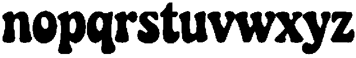 Groovy Deluxe Regular otf (400) Font LOWERCASE