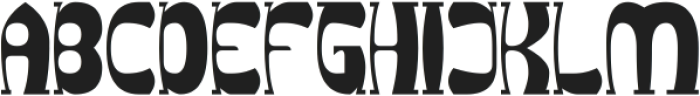 Groovy Funky-Light otf (300) Font UPPERCASE