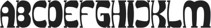 Groovy Funky otf (400) Font UPPERCASE