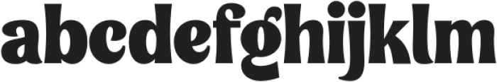 Groovy Glamour otf (400) Font LOWERCASE