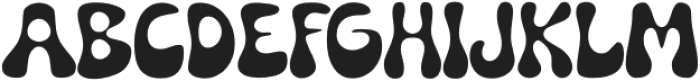 Groovy Graff Regular otf (400) Font UPPERCASE