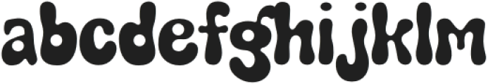 Groovy Graff Regular otf (400) Font LOWERCASE