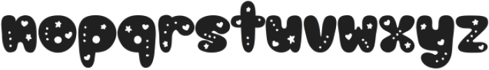 Groovy Heartbeat Regular ttf (400) Font LOWERCASE