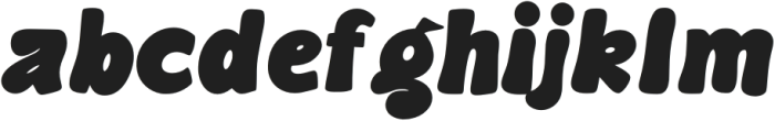 Groovy LOVER otf (400) Font LOWERCASE