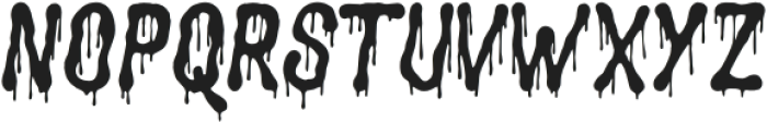 Groovy Liquor Drip otf (400) Font UPPERCASE