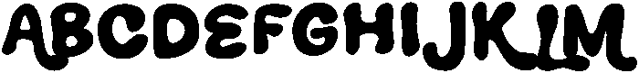 Groovy Love Regular otf (400) Font UPPERCASE