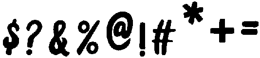 Groovy Love Regular otf (400) Font OTHER CHARS