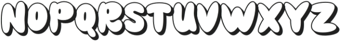 Groovy Magic Extrude otf (400) Font UPPERCASE