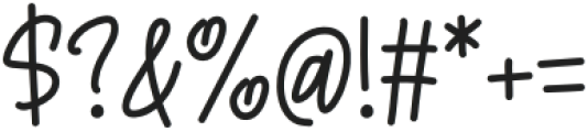 Groovy Master Handwritten otf (400) Font OTHER CHARS