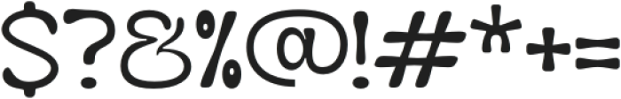 Groovy Mricha Extra Light otf (200) Font OTHER CHARS