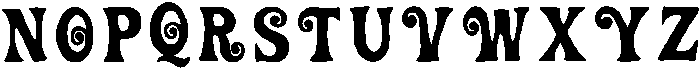 Groovy Psychedelic Fonts Regular otf (400) Font UPPERCASE