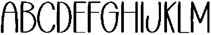 Groovy Rainbow Regular otf (400) Font UPPERCASE
