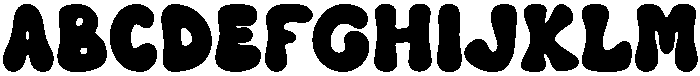 Groovy Regular otf (400) Font UPPERCASE