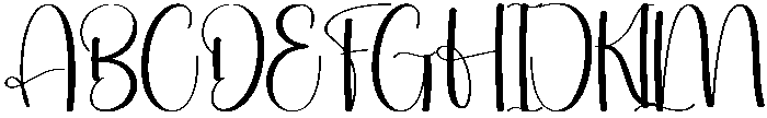 Groovy Regular otf (400) Font UPPERCASE