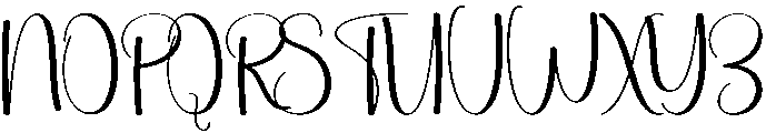 Groovy Regular otf (400) Font UPPERCASE
