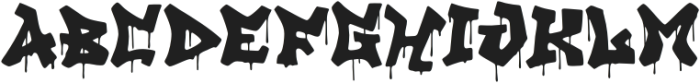 Groovy Scribz Drip otf (400) Font