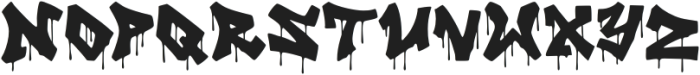 Groovy Scribz Drip otf (400) Font LOWERCASE