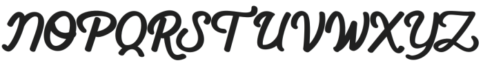 Groovy Shoeline otf (400) Font UPPERCASE