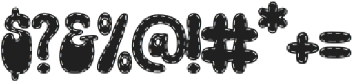Groovy Stitch otf (400) Font OTHER CHARS