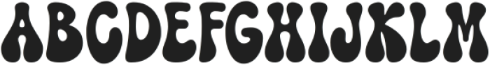 Groovy Sunday otf (400) Font UPPERCASE