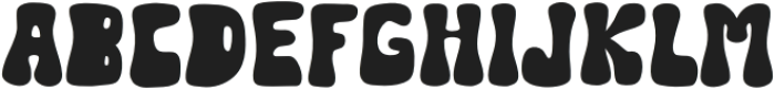 Groovy Teacher Regular otf (400) Font UPPERCASE