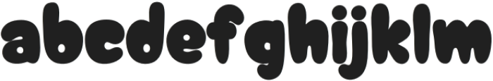 Groovy Vintage Era Regular otf (400) Font LOWERCASE