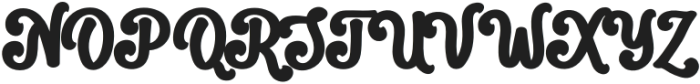 Groovy Vintage Regular otf (400) Font UPPERCASE